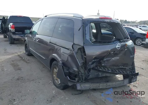 2007 Nissan Quest 3.5 S z USA, uszkodzony, nr VIN 5N1BV28U27N133400